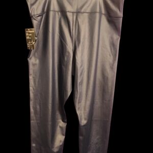 INC International Concepts Shiny Black Leggings